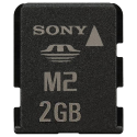 SONY MEMORY STICK MICRO 2GB M2