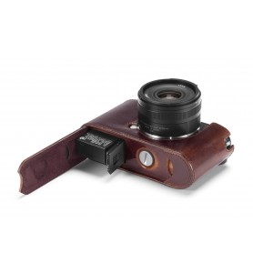 Leica étui de protection cuir marron pour Leica CL