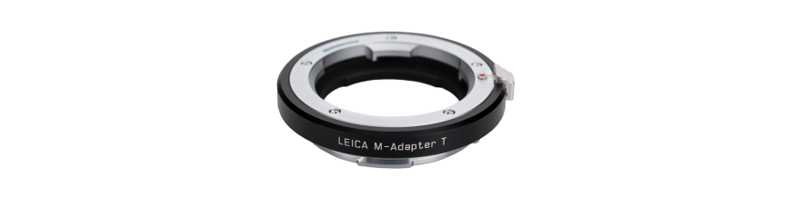 Leica bagues adaptatrices pour optiques M / R sur boîtier Leica SL