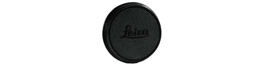 Bouchons et paresoleils pour objectifs et boîtiers Leica S